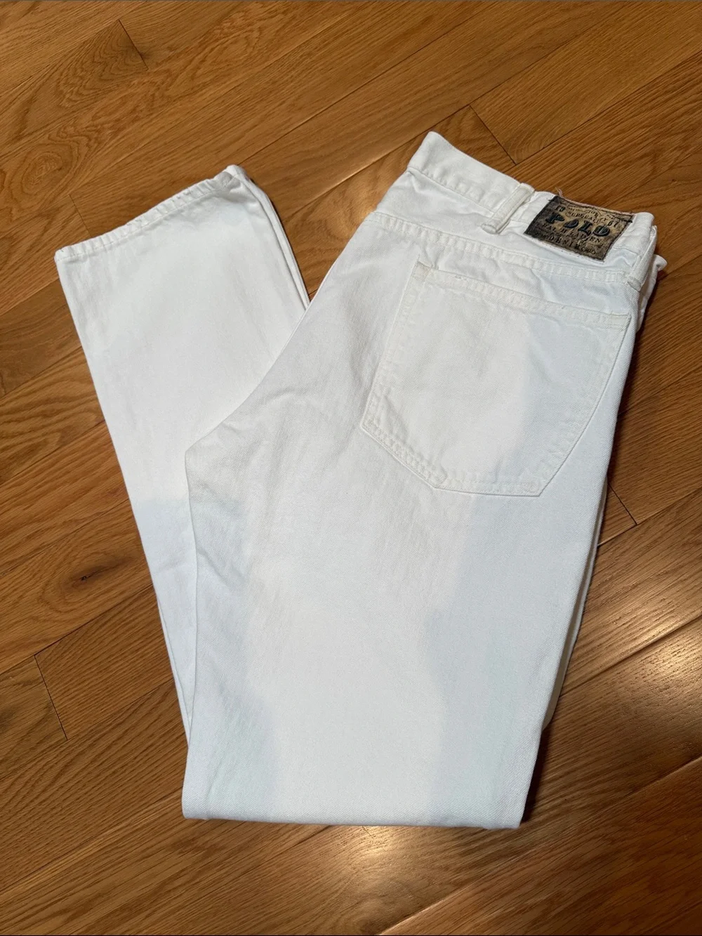 Polo by Ralph Lauren White Men’s Slim Straight Jeans
